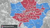 Maps show how much the Conservatives were battered across UK local elections