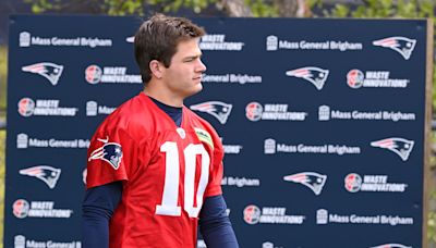 Patriots coach Jerod Mayo reveals who will lead in developing QB Drake Maye