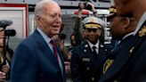 Biden visits Philadelphia to announce funding for city’s firefighters