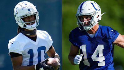 Alec Pierce vs. Adonai Mitchell highlights key Colts position battles to watch this summer