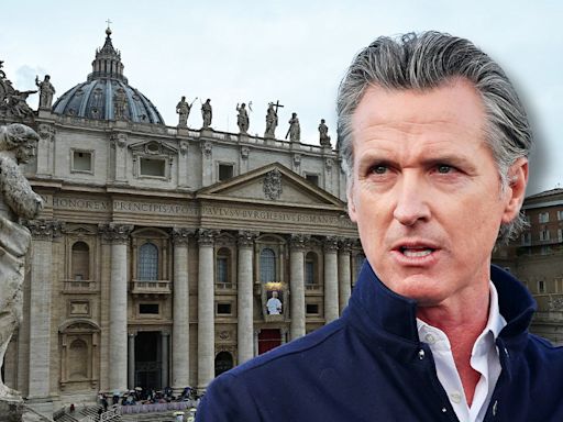 Newsom bashes Trump at Vatican climate summit: 'Open corruption'