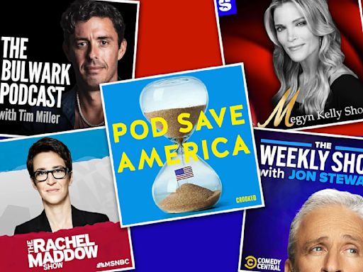 The 11 best politics podcasts of 2024, per Audible’s ‘Most Listened’