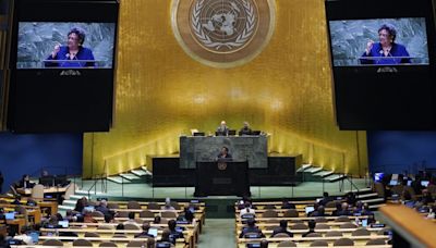 Leaders depart UN facing prospect of a wider Mideast war but with a blueprint for a better future