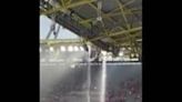 UEFA EURO 2024: ‘Waterfalls’ Leak From Dortmund Stadium Roof Amid Heavy Downpour