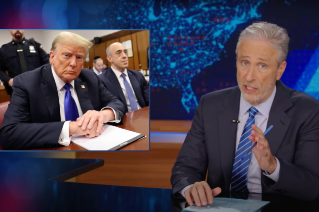 ‘The Daily Show’: Jon Stewart Rips ‘Fox & Friends’ Amid Trump Conviction Coverage & Laughs At Biden’s Bizarre ’70s Sitcom “Freeze...