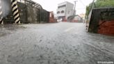 溪水暴漲！大雷雨狂襲嘉義 水上鄉道路成汪洋畫面曝