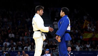 Garrigós y Nagayama hacen 'las paces' tras su desencuentro en los JJOO: "Todos somos la familia del judo"