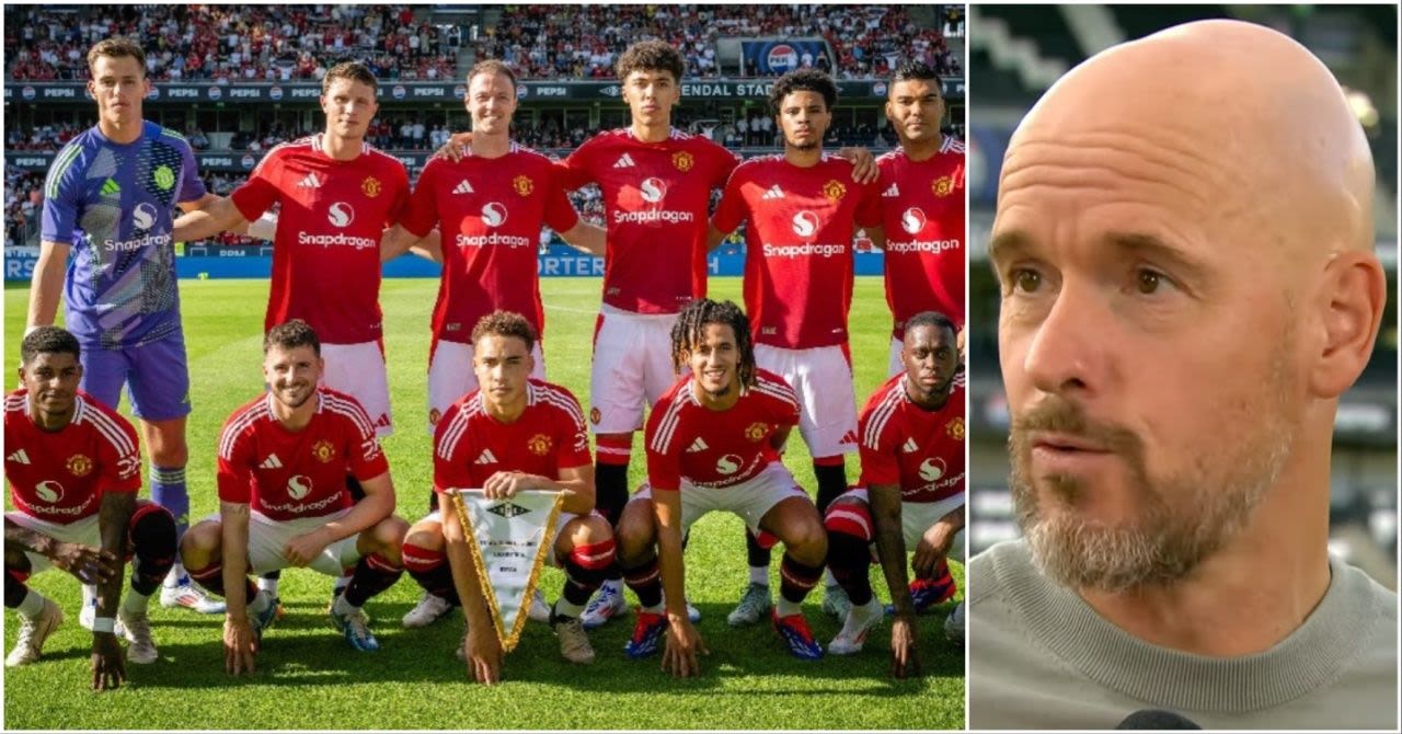 Erik ten Hag slams his players after Man Utd lose their first game of pre-season to Rosenborg