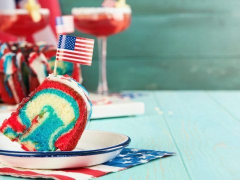Best Lemon-Berry Firecracker Cake Recipe for the 4th of July