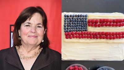 Ina Garten shares how to make her famous flag cake for Memorial Day