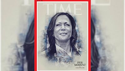 Kamala Harris aparece en la portada de la revista Time