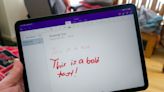 OneNote on iPad is about to get a super(script) update