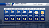 Much colder Saturday as rain and snow move into northern California