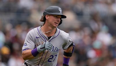 Rockies rookie outfielder Jordan Beck breaks his left hand in loss to Phillies