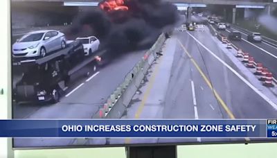 Ohio Gov. Mike DeWine addresses construction zone safety