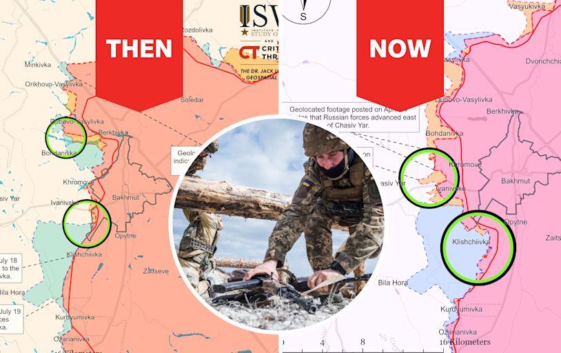 War maps show Russia's creeping advance in Ukraine