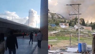 Atención | Se registra una fuerte explosión en la polvorería El Vaquero en Soacha