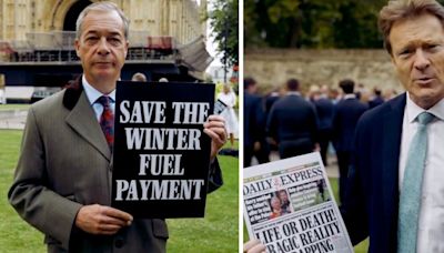 Farage vows to 'take fight to Starmer' as he backs Express Winter Fuel campaign