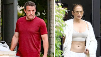 Vidas separadas: mientras Jennifer Lopez se muestra feliz junto a sus hijos, Ben Affleck da indicios de que dio vuelta la página