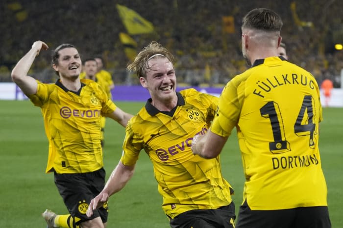 Füllkrug fires Dortmund to 1-0 win over Mbappé's PSG in Champions League semifinal first leg