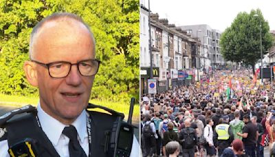 Police chief praises 'show of unity' as mass riots fail to materialise