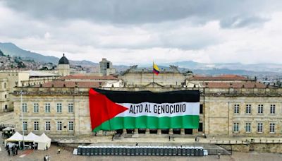 Bandera de Palestina fue exhibida en el Congreso de la República previo a polémico ‘Concierto de la Esperanza’