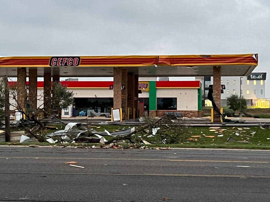 NWS confirms two tornadoes hit Temple area Wednesday