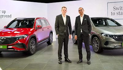 Mercedes-Benz launches EQA 250+ and EQB 350 in 5-seater configuration at INR 66 lakhs and INR 77.5 lakhs - ET Auto