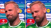 Schmeichel 'rages' at VAR after Denmark dumped out of Euro 2024 by Germany