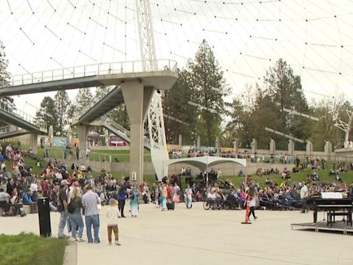 Thousands show up to kick off Spokane's 50th anniversary of Expo '74