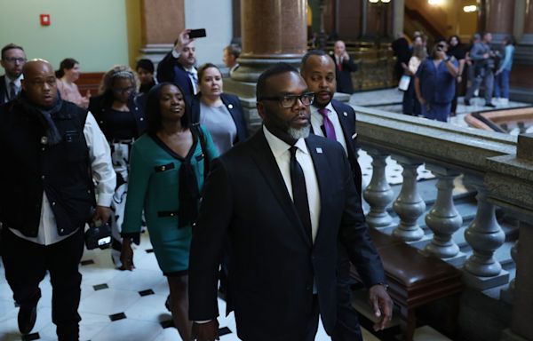 After eleventh-hour plea from Mayor Brandon Johnson, Senate president likely to put school closing bill on hold