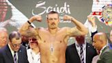 Late drama as Oleksandr Usyk weight is announced incorrectly at Tyson Fury weigh-in