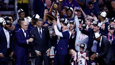 National champion UConn Huskies to be honored at White House today