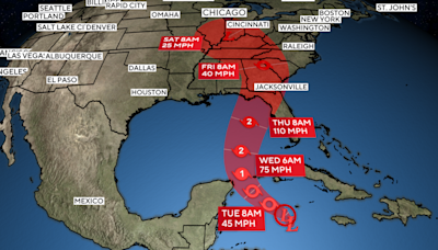 Florida eyeing storm that could become Hurricane Helene