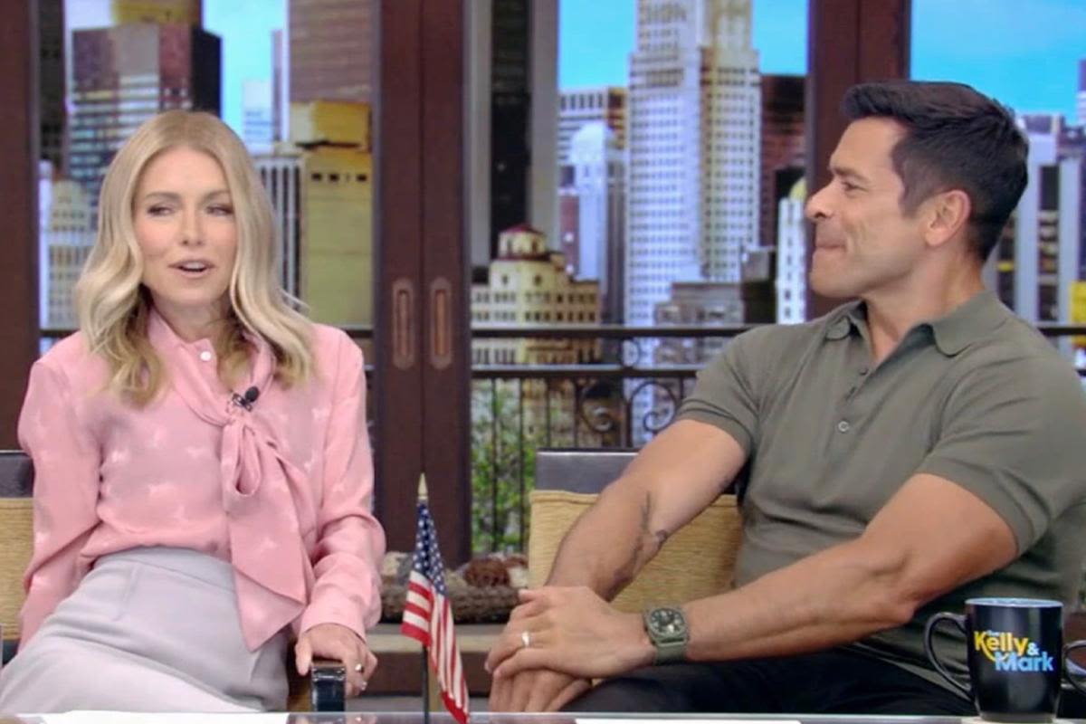Kelly Ripa reveals on 'Live' that she auditioned for 'Melrose Place': "Spoiler alert — I didn’t get it!"