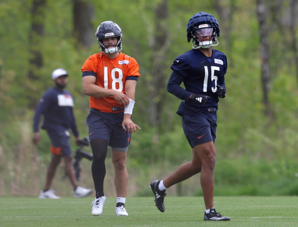 5 things we heard from Chicago Bears assistant coaches, including Caleb Williams’ drive to learn and Rome Odunze’s new mentors