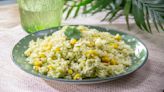 Cómo hacer arroz poblano cremoso, se convertirá en tu guarnición favorita