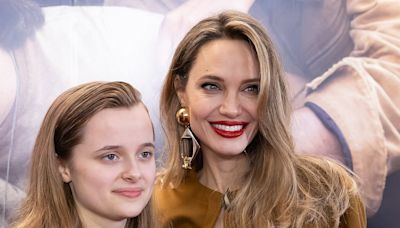 Angelina Jolie's daughter Vivienne, 15, is seen in the AUDIENCE