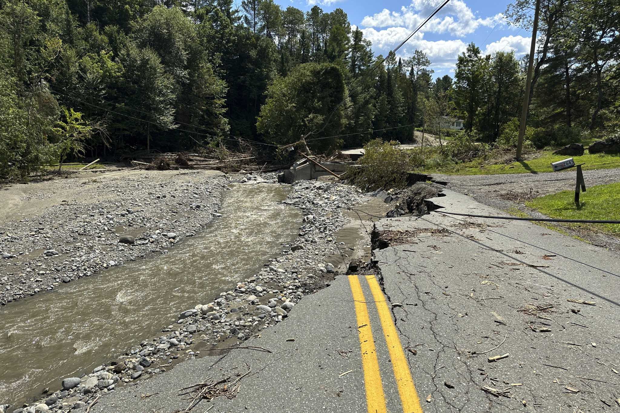 Flood damage outpaces some repairs in hard-hit Vermont town