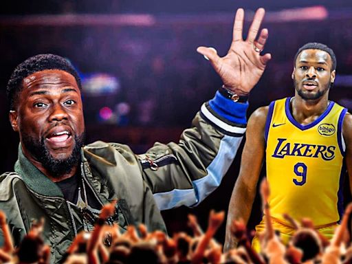 Kevin Hart shuts down Lakers' Bronny James haters with strong statement