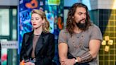 Amber Heard accused Jason Momoa of getting drunk and 'dressing like' Johnny Depp on the 'Aquaman' set: Variety