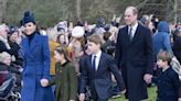 Kate Middleton and Prince William Color-Coordinated With Their Children for the Royal Family's Annual Christmas Walk