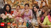 Meera Nandan kickstarts wedding festivities with Mehendi ceremony; Nazriya Nazim, Ann Augustine, and Srindaa join the celebration - See photos | - Times of India