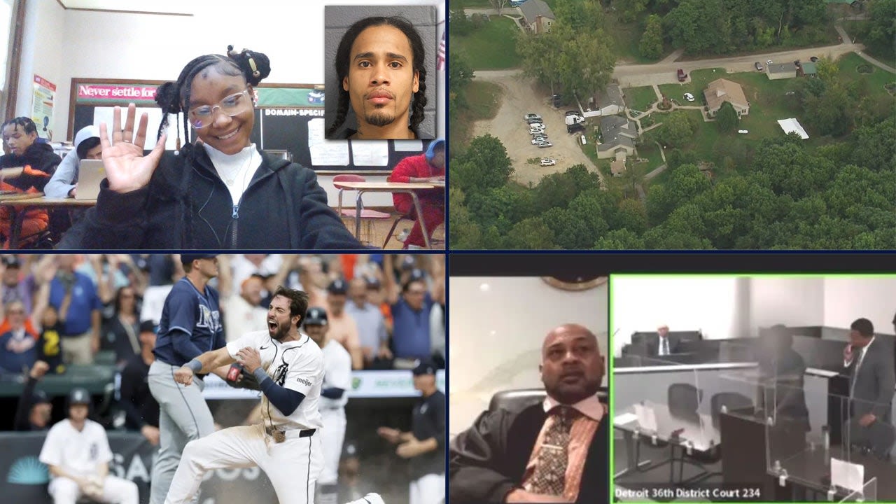 Na'Ziyah Harris murder arraignment • Fallen tree kills boy on field trip • Tigers 1 win away from playoffs