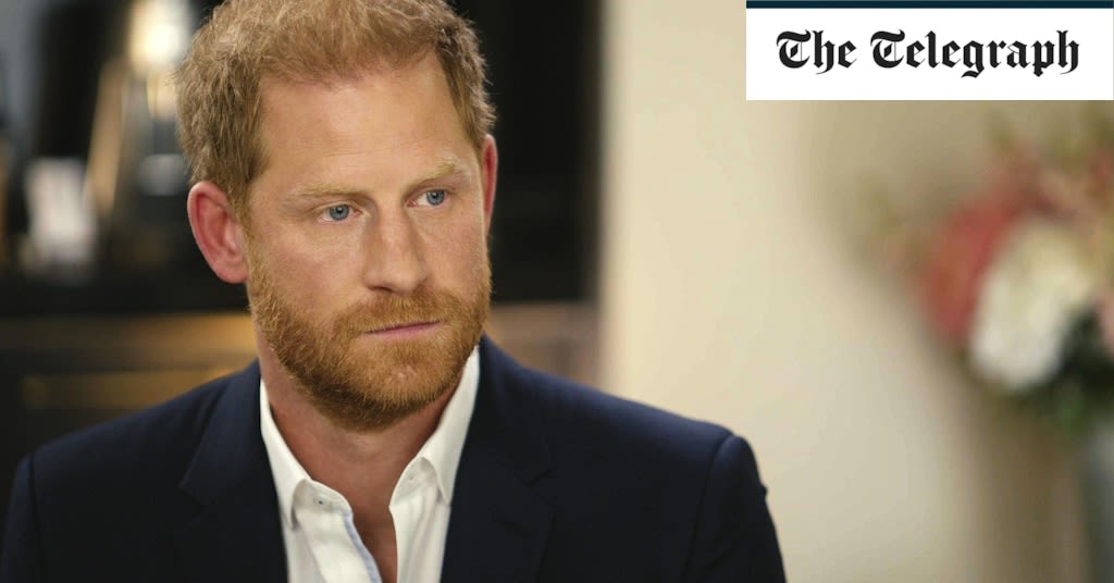 Tabloids on Trial, ITV1, review: Prince Harry reveals why he won’t bring Meghan back to Britain as programme becomes ‘Harry show’