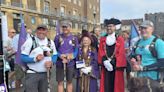 Three Dads Walking complete journey in Norwich
