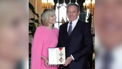 Bob Iger receives honorary Knight of the Order of the British Empire