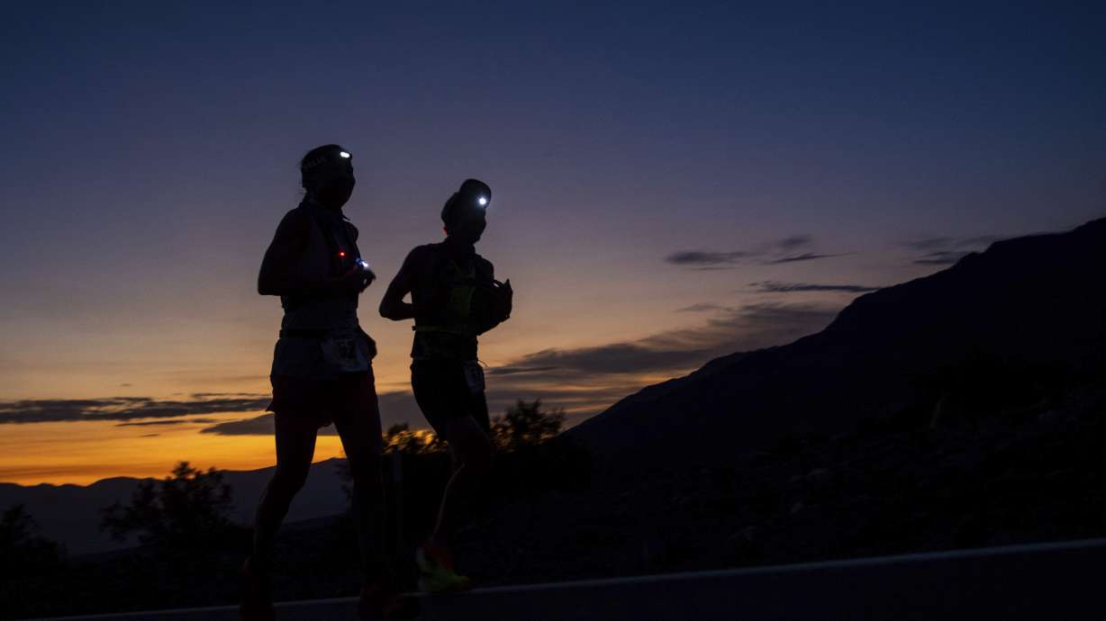 Runners set off on the annual Death Valley ultramarathon billed as the world's toughest foot race