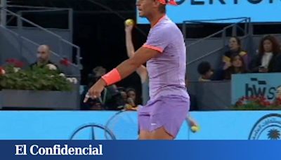 "No quiero seguir jugando, llama al supervisor", así fue el tremendo cabreo de Rafa Nadal con el juez de silla