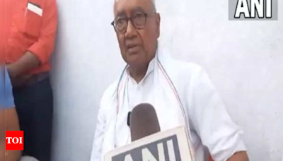'Is PM Modi not governed by law and rules': Congress' Digvijaya Singh on PM's meditation hall photos | India News - Times of India